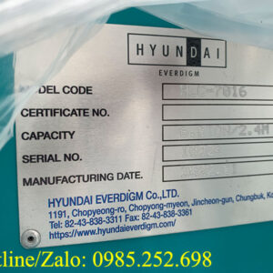 Cẩu Hyundai 6 tấn