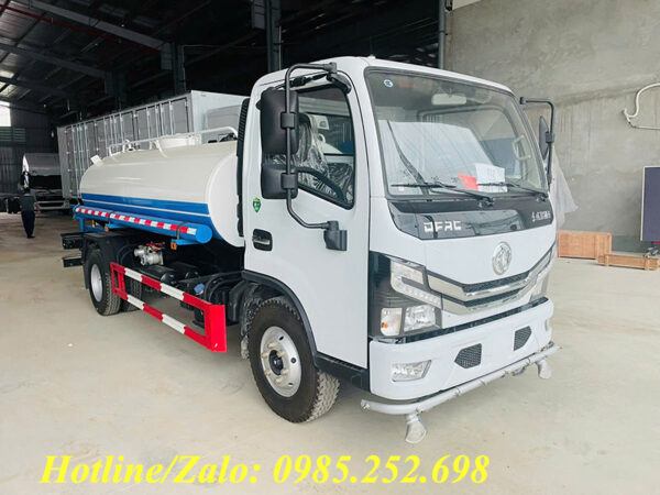Xe phun nước rửa đường 5 khối Dongfeng