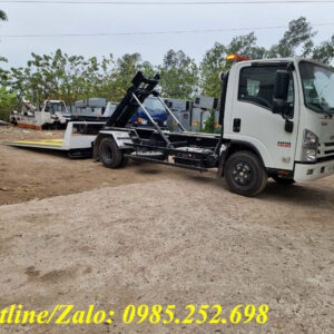 Xe cứu hộ Isuzu sàn trượt sát đất