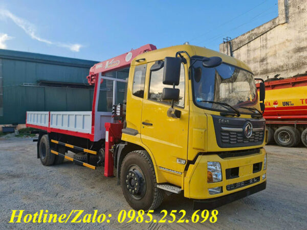 Dongfeng 8 tấn gắn cẩu Unic 5 tấn