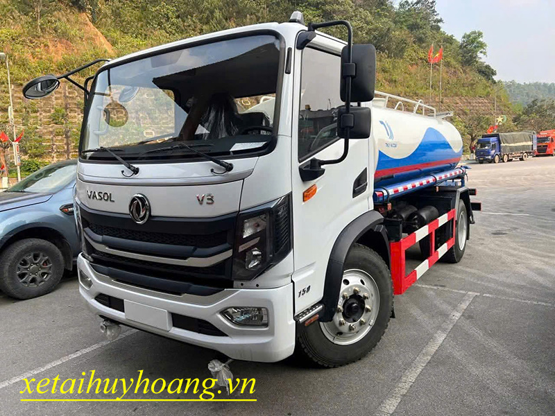 xe phun nước rửa đường Dongfeng 7 khối